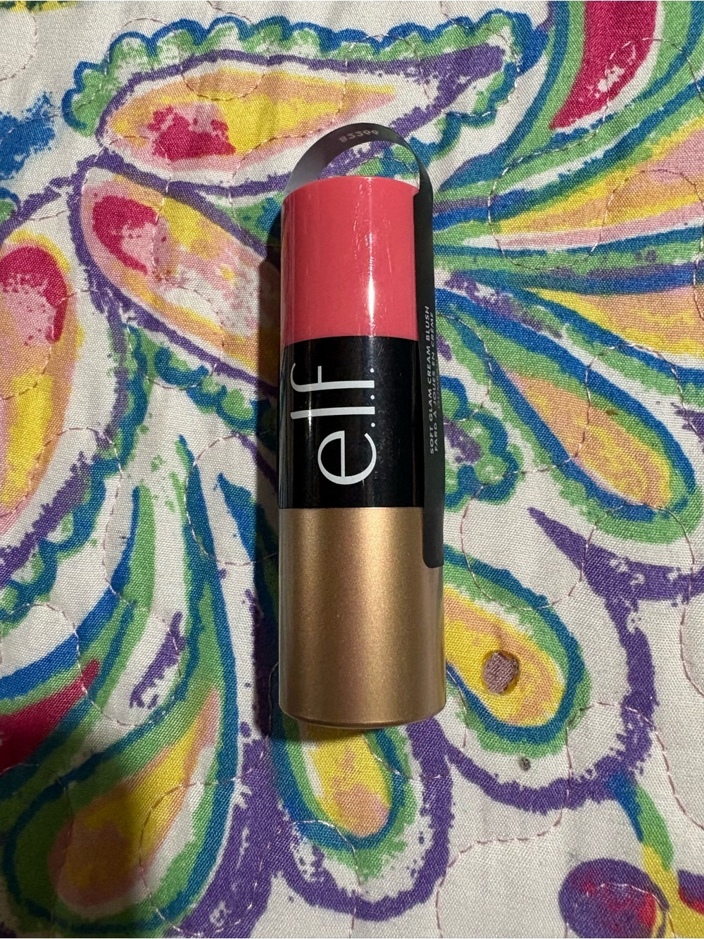 e.l.f. Cream Blush Stick — Coral Pink